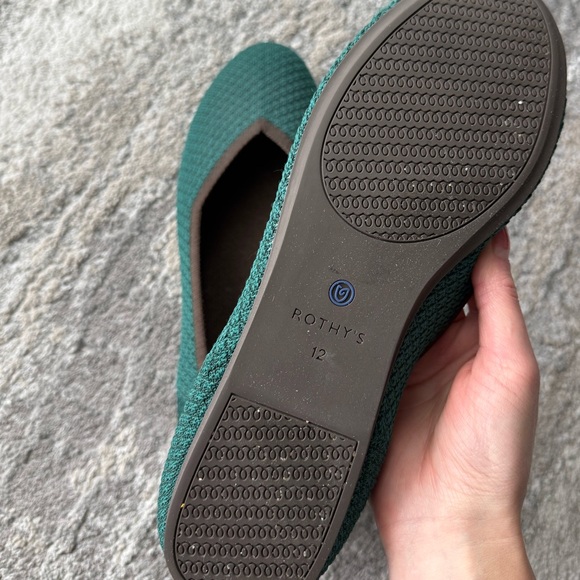 Rothy’s The Flat in Juniper Textured Green | 12 - Picture 7 of 7